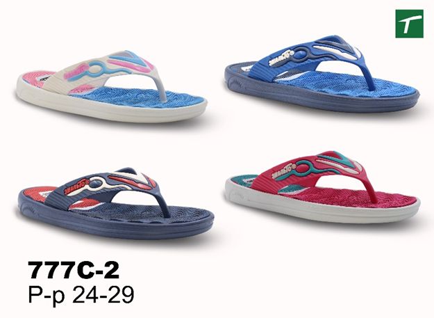 Сланцы детские из ЭВА, модель 777C-2, раз. ряд 24-29, ТМ Эмальто