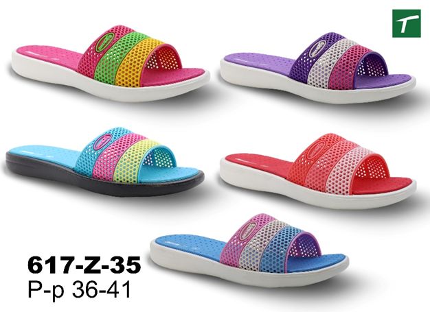 Шлепанцы женские из ЭВА, модель 617-Z-35, раз. ряд 36-41, ТМ Эмальто