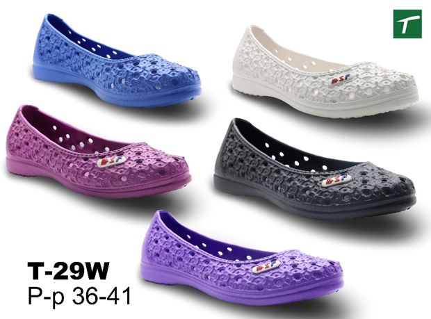 Балетки женские из ЭВА, модель T-29W, раз. ряд 36-41, ТМ Step Forward